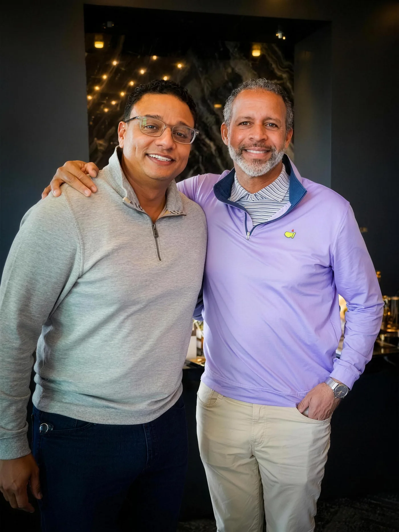 Ryan and Neil, the brothers behind Midnite Houston Cupcakery