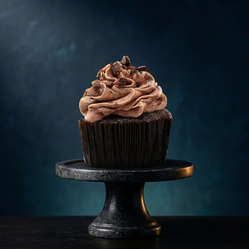 Black Velvet gourmet cupcake delivered to Richmond and Rosenberg TX